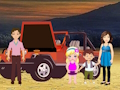 Juego La gente de vacaciones en el desierto escapa  en línea