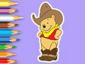 Juego Libro para colorear: Winnie vaquera  en línea