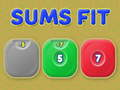 Juego Sumas ajustadas  en línea