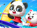 Juego Rompecabezas: Bebé Panda Navegando  en línea