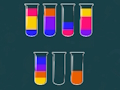 Juego Clasificación del agua por color en la botella.  en línea