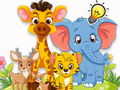 Juego Prueba para niños: ¿Has aprendido algo sobre los animales?  en línea