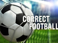 Juego Fútbol correcto  en línea