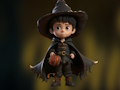 Juego Escape del niño brujo aterrador  en línea