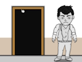 Juego Escape hambriento de niño elegante blanco  en línea