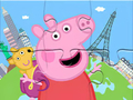 Juego Rompecabezas: Peppa viaja  en línea