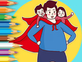 Juego Libro para colorear: Día del padre  en línea