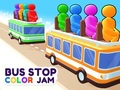 Juego Atasco de color en parada de autobús  en línea