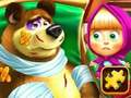 Juego Masha y el Oso Puzzle  en línea