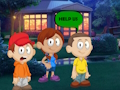 Juego Escape nocturno para niños en el jardín  en línea