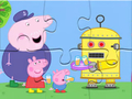 Juego Rompecabezas: Peppa Robot  en línea