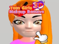 Juego Quitar maquillaje de chicas adolescentes modelo 3d  en línea