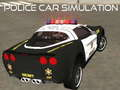 Juego Simulador de coche de policía 2020  en línea