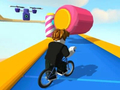 Juego Obby pero estás en bicicleta  en línea