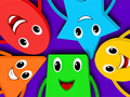 Juego Prueba para niños: formas coloridas  en línea