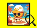 Juego Diferencias de foco de verano  en línea