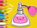Juego Libro para colorear: botella de perfume  en línea