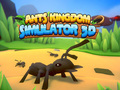 Juego Simulador del Reino de las Hormigas 3D  en línea
