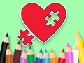 Juego Libro para colorear: Rompecabezas de corazones de BTS  en línea
