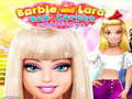 Juego Desafío de la alfombra roja de Barbie y Lara  en línea
