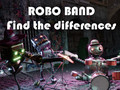 Juego Banda Robot - Encuentra las Diferencias  en línea