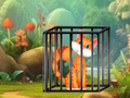 Juego Libera al gatito del jardín  en línea