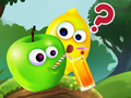 Juego Cuestionario para niños: ¿Qué sabes sobre las frutas?  en línea
