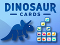 Juego Tarjetas de dinosaurios  en línea