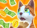 Juego Vida de gato: fusionar dinero  en línea