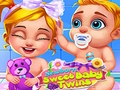 Juego Gemelos recién nacidos dulces  en línea