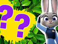 Juego Cuestionario para niños: ¿Qué sabes sobre Zootopia?  en línea