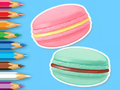 Juego Libro para colorear: Macarrón  en línea