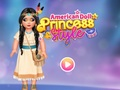 Juego Muñeca americana en estilo princesa.  en línea