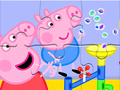 Juego Rompecabezas: Hora de jugar con Peppa  en línea