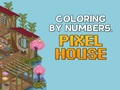 Juego Colorear por números: Casa Pixel  en línea