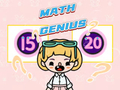 Juego Prueba para niños: genio de las matemáticas  en línea
