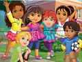 Juego Rompecabezas: Dora en la ciudad  en línea