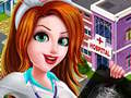 Juego Enfermera, niña, disfrazar, hospital  en línea
