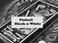 Juego Pinball negro y blanco  en línea
