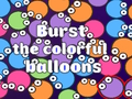 Juego Explota los globos de colores  en línea