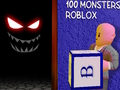 Juego 100 monstruos roblox  en línea