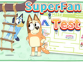 Juego Prueba para niños: Prueba de Bluey Superfan  en línea