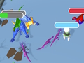 Juego Stickman dinosaurio arena  en línea