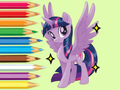 Juego Libro para colorear: Crepúsculo Sparkle  en línea