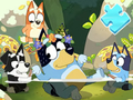 Juego Rompecabezas: Bluey Pool Spa  en línea