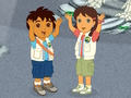 Juego La aventura de los dinosaurios de Diego  en línea