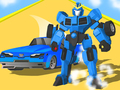 Juego Carrera de transformación de robots  en línea