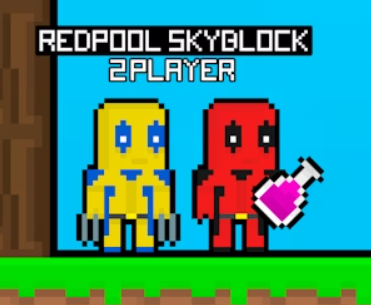Juego Redpool Skyblock 2 jugadores  en línea