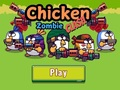 Juego Choque de pollo zombie  en línea