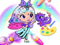 Juego Libro para colorear: Princesa brillante  en línea